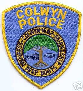 Colwyn Police (Pennsylvania)
Thanks to apdsgt for this scan.
