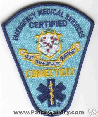 Connecticut Emergency Medical Services
Thanks to Brent Kimberland for this scan.
Keywords: ems certified