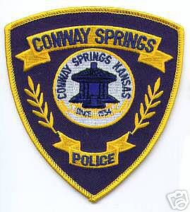 Conway Springs Police (Kansas)
Thanks to apdsgt for this scan.
