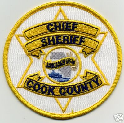 Cook County Sheriff Chief (Illinois)
Thanks to Jason Bragg for this scan.
