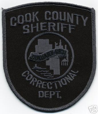 Cook County Sheriff Correctional Dept (Illinois)
Thanks to Jason Bragg for this scan.
Keywords: department