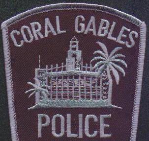 Coral Gables Police
Thanks to EmblemAndPatchSales.com for this scan.
Keywords: florida