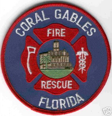 Coral Gables Fire Rescue
Thanks to Brent Kimberland for this scan.
Keywords: florida