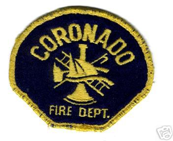Coronado Fire Dept
Thanks to Mark Stampfl for this scan.
Keywords: california department
