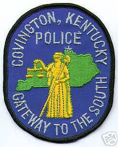 Covington Police (Kentucky)
Thanks to apdsgt for this scan.
