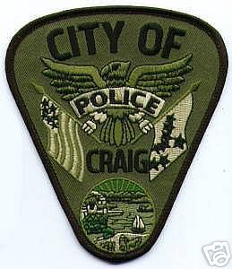 Craig Police (Alaska)
Thanks to apdsgt for this scan.
Keywords: city of