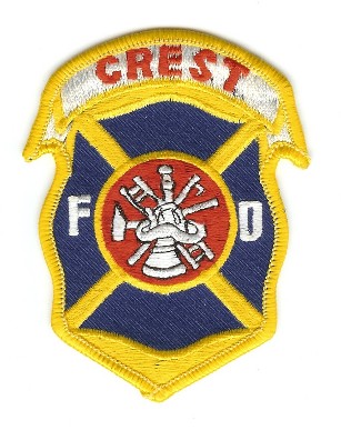 Crest FD
Thanks to PaulsFirePatches.com for this scan.
Keywords: california fire department