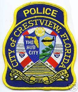 Crestview Police (Florida)
Thanks to apdsgt for this scan.
Keywords: city of