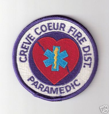 Creve Coeur Fire Dist Paramedic
Thanks to Bob Brooks for this scan.
Keywords: missouri district ems