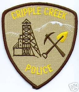 Cripple Creek Police (Colorado)
Thanks to apdsgt for this scan.
