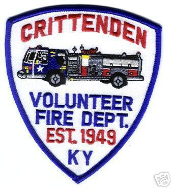 Crittenden Volunteer Fire Dept
Thanks to Mark Stampfl for this scan.
Keywords: kentucky department