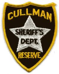 Cullman County Sheriff's Dept Reserve (Alabama)
Thanks to BensPatchCollection.com for this scan.
Keywords: sheriffs department