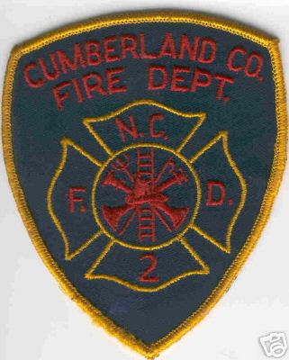 Cumberland Co Fire Dept 2
Thanks to Brent Kimberland for this scan.
Keywords: north carolina county department