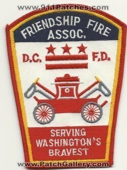 District of Columbia Fire Friendship Fire Association (Washington DC)
Thanks to Mark Hetzel Sr. for this scan.
Keywords: dcfd department d.c.f.d.