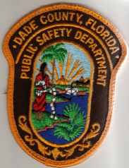 Dade County Public Safety Department
Thanks to BlueLineDesigns.net for this scan.
Keywords: florida dps