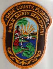 Dade County Public Safety Department
Thanks to BlueLineDesigns.net for this scan.
Keywords: florida dps