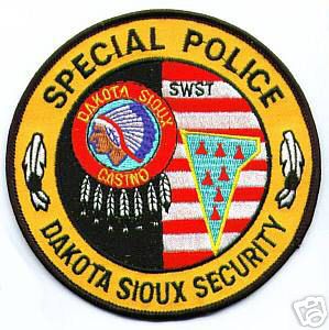Dakota Sioux Security Special Police (South Dakota)
Thanks to apdsgt for this scan.
Keywords: casino