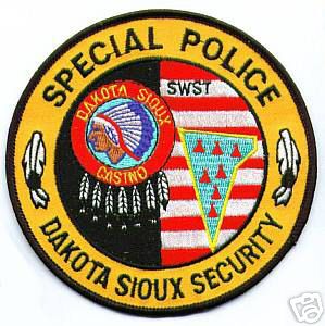 Dakota Sioux Security Special Police (South Dakota)
Thanks to apdsgt for this scan.
Keywords: casino