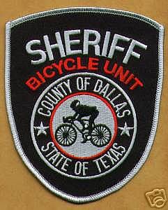 Dallas County Sheriff Bicycle Unit (Texas)
Thanks to apdsgt for this scan.
