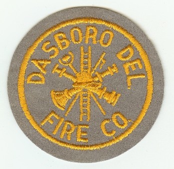 Dasboro Fire Co
Thanks to PaulsFirePatches.com for this scan.
Keywords: delaware company