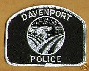 Davenport Police (Washington)
Thanks to apdsgt for this scan.
