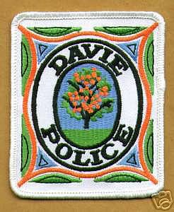 Davie Police (Florida)
Thanks to apdsgt for this scan.
