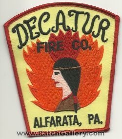 Decatur Fire Company Alfarata (Pennsylvania)
Thanks to Mark Hetzel Sr. for this scan.
Keywords: co. pa.