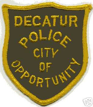 Decatur Police (Illinois)
Thanks to Jason Bragg for this scan.
