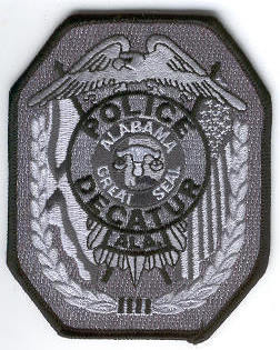 Decatur Police
Thanks to Enforcer31.com for this scan.
Keywords: alabama