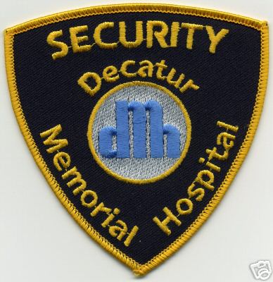 Decatur Memorial Hospital Security (Illinois)
Thanks to Jason Bragg for this scan.
Keywords: police