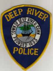 Deep River Police
Thanks to BlueLineDesigns.net for this scan.
Keywords: connecticut town of