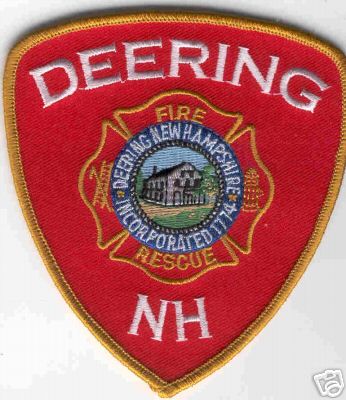 Deering Fire Rescue
Thanks to Brent Kimberland for this scan.
Keywords: new hampshire