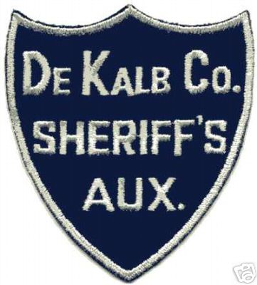 Dekalb County Sheriff's Aux (Illinois)
Thanks to Jason Bragg for this scan.
Keywords: de kalb sheriffs auxiliary