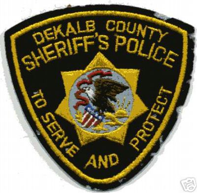 Dekalb County Sheriff's Police (Illinois)
Thanks to Jason Bragg for this scan.
Keywords: sheriffs