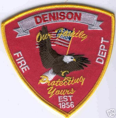 Denison Fire Dept
Thanks to Brent Kimberland for this scan.
Keywords: texas department