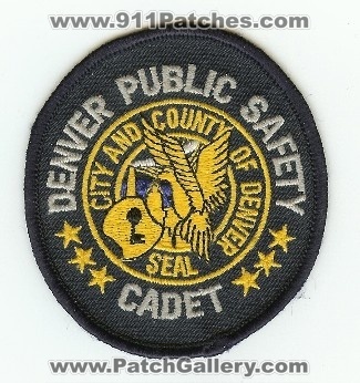 Denver Public Safety Cadet (Colorado)
Thanks to PaulsFirePatches.com for this scan.
Keywords: dps fire police city and county of