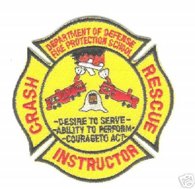 Department of Defense Fire Protection School Instructor
Thanks to Jack Bol for this scan.
Keywords: illinois crash rescue dod