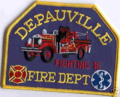 Depauville Fire Dept
Thanks to Brent Kimberland for this scan.
Keywords: new york department