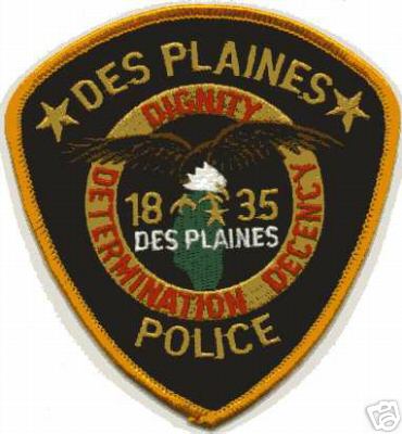 Des Plaines Police (Illinois)
Thanks to Jason Bragg for this scan.
