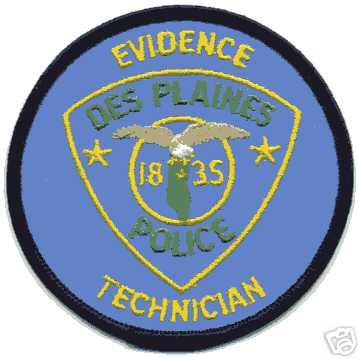 Des Plaines Police Evidence Technician (Illinois)
Thanks to Jason Bragg for this scan.
