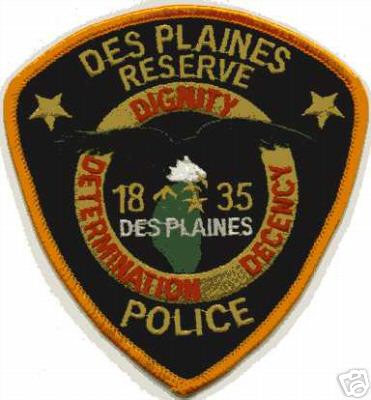Des Plaines Police Reserve (Illinois)
Thanks to Jason Bragg for this scan.
