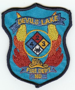 Devils Lake Fire Dept
Thanks to PaulsFirePatches.com for this scan.
Keywords: north dakota department