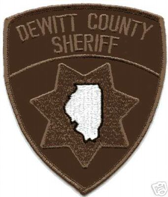 Dewitt County Sheriff (Illinois)
Thanks to Jason Bragg for this scan.
