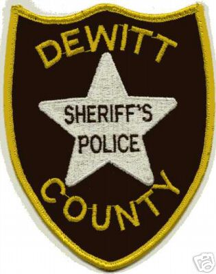 Dewitt County Sheriff's Police (Illinois)
Thanks to Jason Bragg for this scan.
Keywords: sheriffs