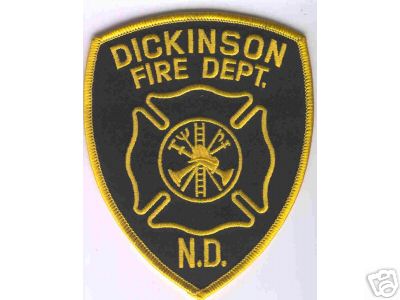 Dickinson Fire Dept
Thanks to Brent Kimberland for this scan.
Keywords: north dakota department