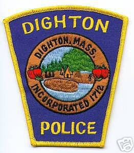 Dighton Police (Massachusetts)
Thanks to apdsgt for this scan.
