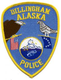 Dillingham Police (Alaska)
Thanks to BensPatchCollection.com for this scan.
