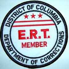 Washington DC - District of Columbia Department of Corrections E.R.T ...