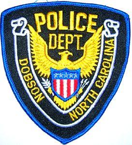Dobson Police Dept
Thanks to Chris Rhew for this picture.
Keywords: north carolina department