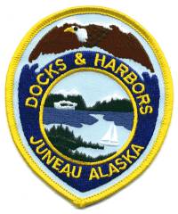 Docks & Harbors Police (Alaska)
Thanks to BensPatchCollection.com for this scan.
Keywords: and juneau